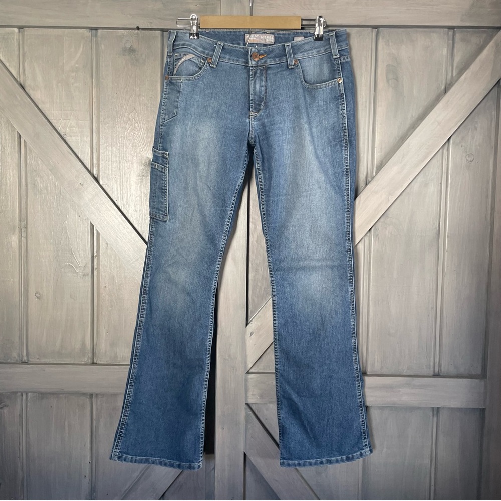 Ariat Women's Light Blue Boot Cut Jeans